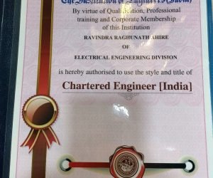 Chartered Engineer (Electrical))