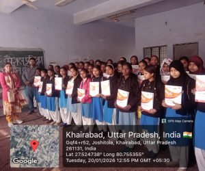 GGIC Khairabad Sitapur Study Material Distribution